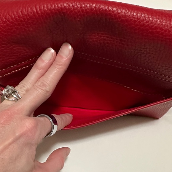 Dooney & Bourke Red and Brown Crossbody Bag - Picture 6 of 6